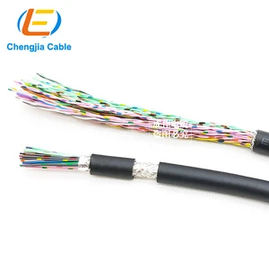 IO-TY501,502 HIGHFLEX IO CONTROL Drag Chain CABLE Signal Cable Twisted IO Control Cable 0.1mm 10 Core 20 30 40 50 60 Cores