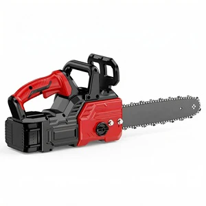 Industrial Grade 12 Inch Electric Cordless Chain Saw Lithium Battery Powered Wood Cutting Machine