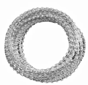 Safety Protection Spike Rope / Safety Protection Blade Barbed Wire / Guardrail Thorn Rope