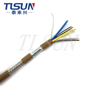 Bus Cable 3X20AWG Communication Signal Cable Brown Sheath 110 Ohm Shielded Wire CE Certification