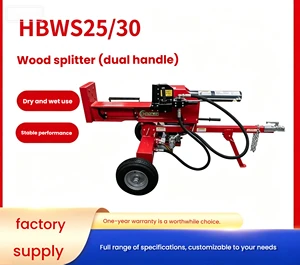 Electric Hydraulic Firewood Splitter 15-30T Full-Automatic Jack Type Wood Splitting Machine High-Powered Household Farm Rural CE