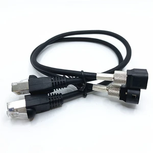 Fakra HSD Male to Ethernet RJ45 Crystal Head Plug Network LVDS Extension Cable 30CM