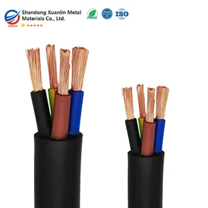 3x10mm 3x25mm 3x16mm Waterproof Rubber Power Cable For Water Pump