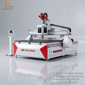 Hot Sale 1828 ATC CNC Router Woodworking CNC Engraving Machine Syntec/DSP 9KW Spindle Pump for Heavy Duty Wood Carving Cutting
