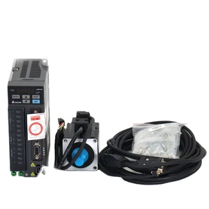 Delta Servo Motor Driver 200W B2 Series ASD-B2-0221-B ECMA-C20602RS 3M Wire 0.64N.M 1.55A Use for Rautomated Industry