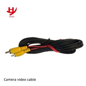 6m Car Reversing Rear View Parking Camera Video Cable Whole Car Rear View Video Trigger Cable Extension Cable