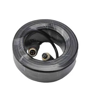 High Quality Industrial Grade Safety Threaded Locking 4 Pin Aviation Cable Security Camera Cable Aviation Cable