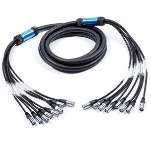 Super Six Cat6 LED Large Screen RJ45 Flexible Network Extension Line 8 Multi-Channel Mobile Performance Communication Cables