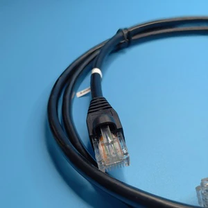Custom Wire Harness RJ45 Male Ethernet Connector Network Extension Cable Metal Wiring Harness Male Ethernet RJ45 Cable Assembly