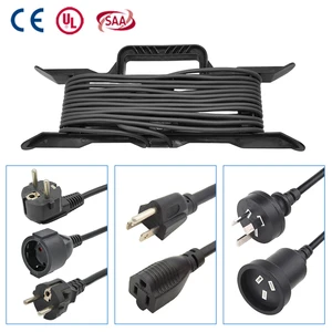 Portable 250V Industrial Plug Cable 15m/20m Outdoor Power Supply Cord 3*1.50mm² Female Plug for Construction Site Generator 13A