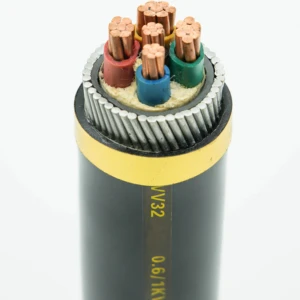 0.6Kv/1Kv Depression Flame Retardant Stranded 4 Core Wire Multicore Control Cable