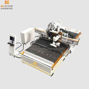 Jinan M-shine New Woodworking Machinery Wood Cutting Machine Milling Engraving Machine for Cabinet Door