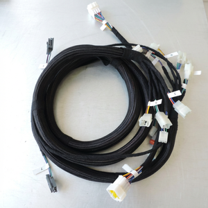 Custom Automotive Wire Harness Copper Core PVC Aluminum Nylon Silicone Rubber PTFE PBT Custom Automotive Wire Harness