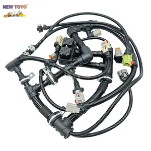 J08 Engine Wiring Harness 82121-E0301 VH82121E0301 for Kobelco SK300-8 SK350-8 Excavator Parts