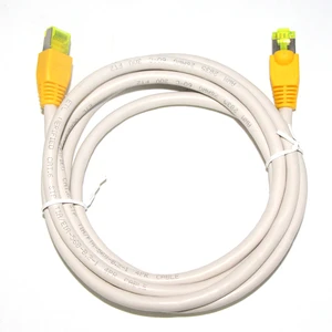 RJ45 Cat6 Lan Cable Indoor FTP/UTP Ethernet Network Patch Extension Cord 4-Pair 24AWG Bare Copper Conductor PVC/LSZH Jacket USA