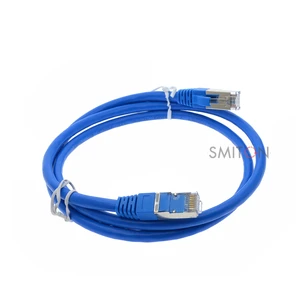 RJ45 Shielded Cat6 Cat6a Ethernet Network Cable Patch Lan Cable 0.25m 0.5m 1m 2m 3m 5m 6m 10m 20m 30m 40m 50m