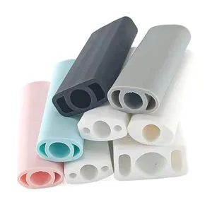 Custom Multi Hole Extruded Silicone Profile Tube for LED Lighting Cable Protection and Industrial Sealing Manufacturer