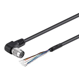Industrial Camera Cables with 6-Pin Hirose Connector to 1-Pin Male IO for Electronic Applications