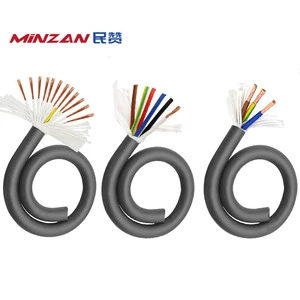 0.3MM TRVV Grey 5/6/7/8 Core Multic Cores 0.3mm2 Drag Chain Towline TRVV Cable