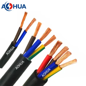Factory Price PVC Insulated Copper Cable 2 3 4core 25mm/35mm Flexible Construction Sheathed Stranded Conductor Electrical Wires