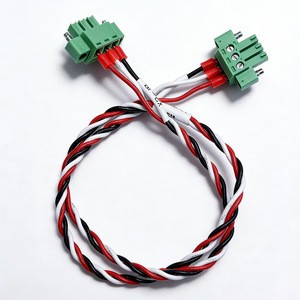 IP67 Waterproof Industrial Equipment Wiring Harness Heavy Duty Mechanical Machinery Cable Assembly Anti-wear Braided Protection