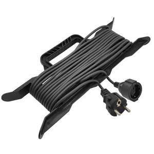Portable 30FT/50FT/60FT Power Supply Cord Rack Winding Frame Extension CEE Plug Cable for Outdoor Equipment/Tools Durable Rubber