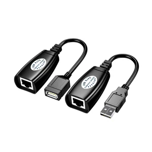 SENYE Cable 2.0 USB Extender RJ45 50M USB RJ45 Extension Adapter up to 150 ft Length