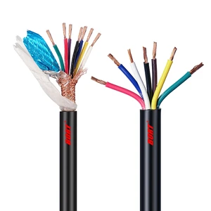 Flexible Control Cable 2 4 6 8 10 Core LIYCY 300/300V PVC Insulated Multi Core Data Shielded Cable