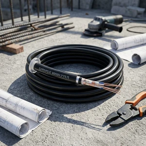 GYTA53 Double Armored Direct Burial Fiber Optic Cable Underground Communication Cable