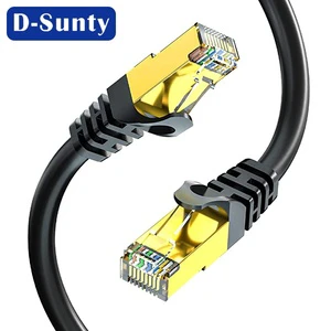 Industrial Grade Cat7 Ethernet Cable: Double Shielded S/FTP Design for Maximum EMI Protection