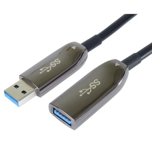 USB 3.0 Active Optical Cable 5Gbps USB AM to AF AOC Extension Cable for Machine Vision Industrial Camera Project