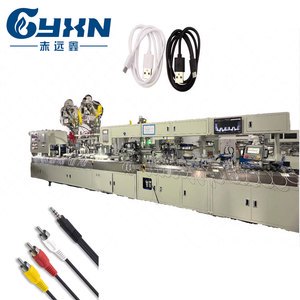 Automatic Multi function Cable Making Machine USB Audio Power Cable Cutting Stripping Welding Testing Molding Machine