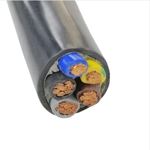 3x25m㎡ +2x16m㎡ Flexible Cable Flexible PVC Insulated Control Cable Custom Multi-core Flexible Rubber Cable Pvc/Tpe/Pur Cable