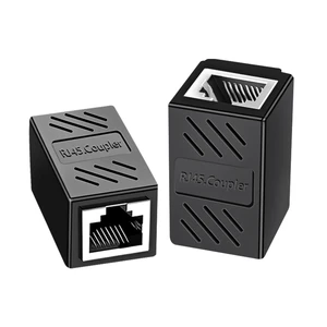 Ethernet Cable Extender Adapter RJ45 Coupler Connector for Cat7 Cat6 Cat5 Cat5e