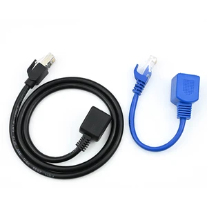 Factory wholesale rj45 Male to Female Cat6 UTP Extension Patch Cable Ethernet Extension Cable