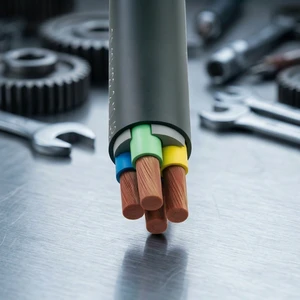 SOOW Heavy Portable Rubber Cord Double Oil Resistant EPDM CPE IP44 600V 60A Construction Industrial Oil Temporary Power Wiring
