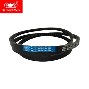 BX-88 Cogged Rubber V Belt Heat Wear Resistant Power Transmission Belt for Farm Machinery Water Pump OEM Custom Cutting Service