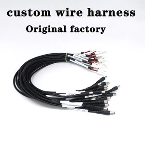 Professional Customized PBT Insulated Bare Copper Wires & Cables New High Flex Life IP66 Rated Wire Assembly for Industrial Use