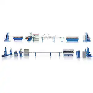 Ripo Automatic Dual Shaft/Column Type Power Line and Cable Production Equipment Pushed Out of the Production Line