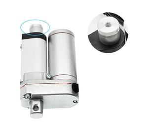 Customized 50mm Stroke Linear Actuator 1500N IP65 Waterproof Brush Motor Permanent Magnet Construction For Smart Applications