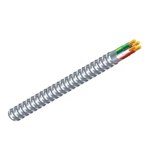 UL Certification MC 12/3 10/3 8/3 Copper Conductor THHN/THWN-2 Insulated Singles Lightweight Aluminum Interlocked Armor Cable