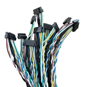 Factory Price Robot Vacuum Twisted Custom Cable Assembly with JST Molex 1.25mm Connectors