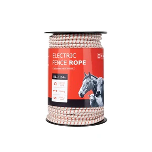 Lydite Braided Elastic Bungee Rope Customized Electric Fence Rope Livestock Electric Fence Wire