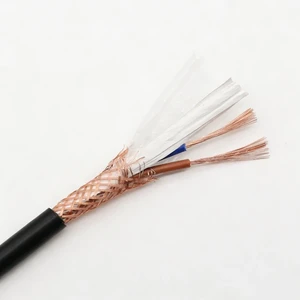 KVVRP 450/750V Flexible Copper Wire Shielded Control Cable PVC Insulation 0.75mm Multi-core Customized