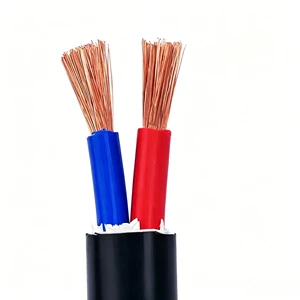 Multi-core RVVP Braided Shielded Flexible Cable Pure Copper Conductor 0.3-0.75sqmm Control Communication Cable