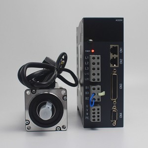 Lichuan Servo Motor with Driver 400w 60mm 200~240V Single Phase/3ph for Cnc Machines 60ST-M1330 Servo Motor