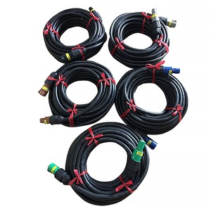 Power Supply Distribution Equipment 400 Amp PowerLock Cable Powerfit Connectors Ends Copper Rubber for Construction Use