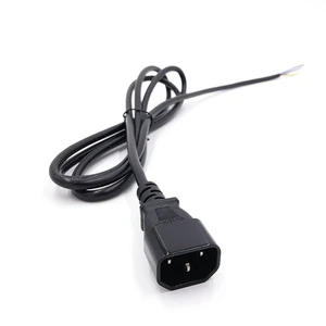C14 PDU Power Cord Plug Connection Wire Mining Machine Power Cord