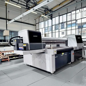 For Automatic UV Flatbed Inkjet Printer 1250mm with CCD Camera High-Speed Industrial Use for Metal Leather Glass