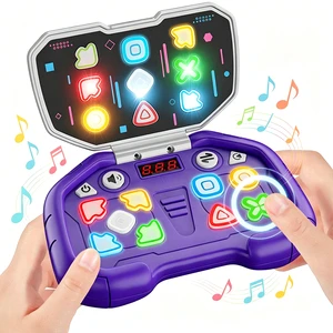 MILI Light Electronic Handheld Dance Game Machine Quick for Pop Push for Speed Reaction Training Kids Educational Fidget Toys